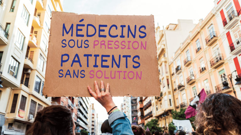 Grève des médecins libéraux : actions, manifestations et exil